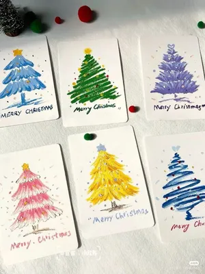 Идеи для срисовки маленькие на рождество (90 фото) » идеи рисунков для  срисовки и картинки в стиле арт - АРТ.КАРТИНКОФ.КЛАБ