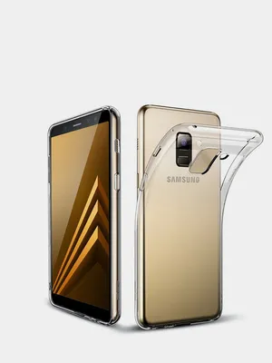 Чехол Samsung Galaxy A8 2018, Самсунг Галакси А8 2018 прозрачный,  силиконовый купить по цене 99 ₽ в интернет-магазине KazanExpress