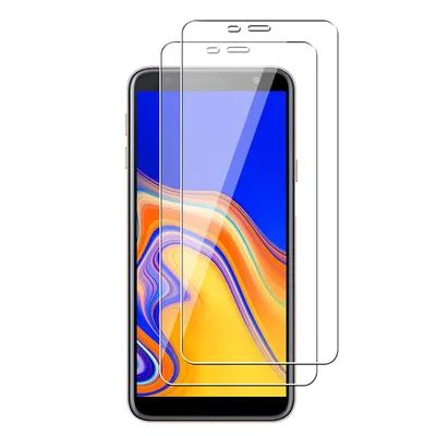 Закаленное защитное стекло для экрана 2 шт. для Samsung Galaxy J6 / J6 Plus  / Galaxy J4 Plus / J4 2018 | AliExpress