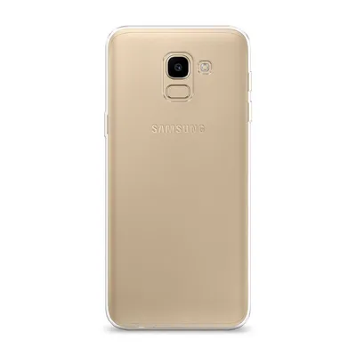 Силиконовый чехол для Samsung Galaxy J6 2018 с принтом «без принта» —  купить в интернет-магазине Case Place