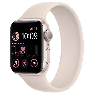 Купить Смарт-часы Apple Watch SE GPS 40mm Starlight Aluminium (MNJP3)  (2022) 25 490 руб. Apple Watch SE 2022 в официальном магазине Apple,  Samsung, Xiaomi. iPixel.ru смарт-часы apple watch se gps 40mm starlight