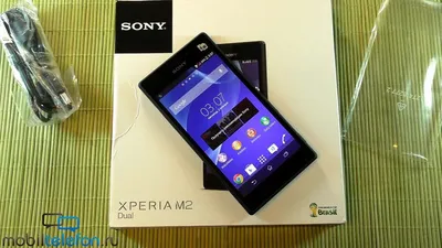 Распаковка Sony Xperia M2 Dual: комплект и настройка (unboxing) - YouTube