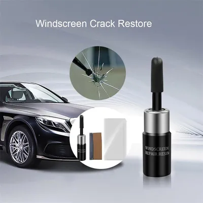 Ремонт сколов на лобовом стекле своими руками Professional Windshield  Repair Kit - купить в Москве, цены на Мегамаркет