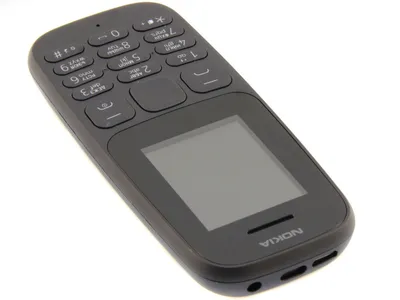 Мобильный телефон Nokia 105 DS черный моноблок (2Sim/1,4\"/128х128/FM/800мАч)  | Квартон - КВАРТОН