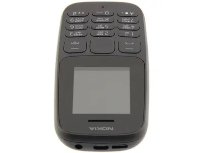 Мобильный телефон Nokia 105 DS черный моноблок (2Sim/1,4\"/128х128/FM/800мАч)  | Квартон - КВАРТОН