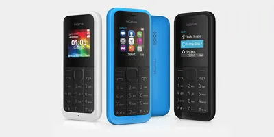 Мобильный телефон Nokia 105 DS черный моноблок (2Sim/1,4\"/128х128/FM/800мАч)  | Квартон - КВАРТОН