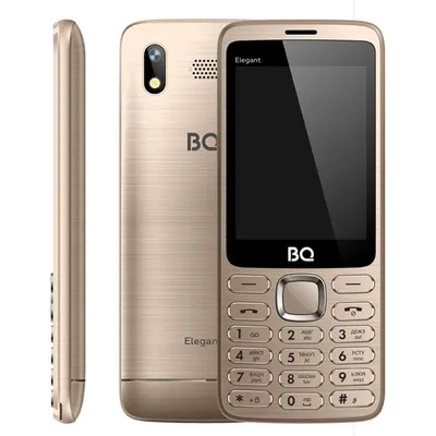 Мобильный телефон BQ Mobile BQ-2823 Elegant Gold, купить в Москве, цены в  интернет-магазинах на Мегамаркет