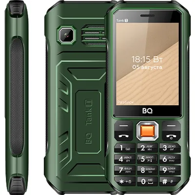 Сотовый телефон BQ Mobile BQ-2824 Tank T Dark Green