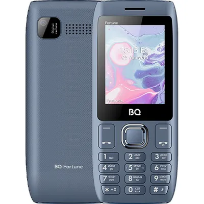 Мобильный телефон BQ Mobile BQ-2450 Fortune Grey, купить в Москве, цены в  интернет-магазинах на Мегамаркет