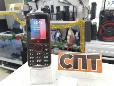 Кнопочный телефон BQ-Mobile BQ-1862 Talk (синий) купить в Минске