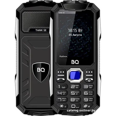 Купить Мобильный телефон BQ-Mobile BQ-2432 Tank SE (черный) недорого в  Минске и с доставкой по РБ