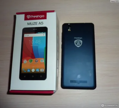 Мобильный телефон Prestigio Muze L1 1220 Duo Black UA