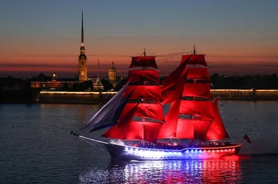 Алые паруса\" 24 июня 2023: история, традиции и красота праздника в  Санкт-Петербурге