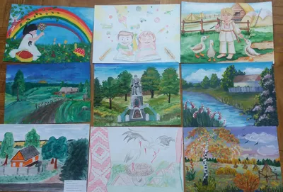 Выставка рисунков на тему «День народного единства для меня ».