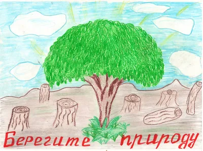 Поделки и Развивашки для детей on Instagram: \"⠀ Рисунки на тему: «Берегите  природу» 🌍\"