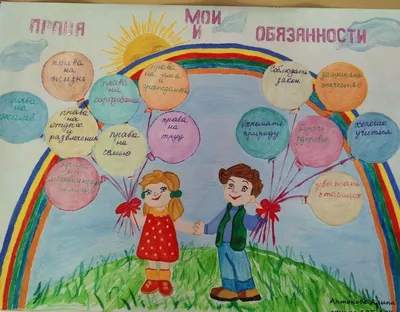 Рисунки детей на тему конвенция о правах ребенка (50 фото) » рисунки для  срисовки на Газ-квас.ком