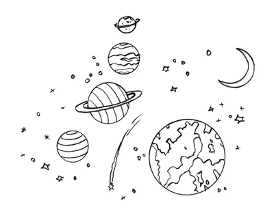 Как нарисовать космос: 19 простых вариантов - Лайфхакер