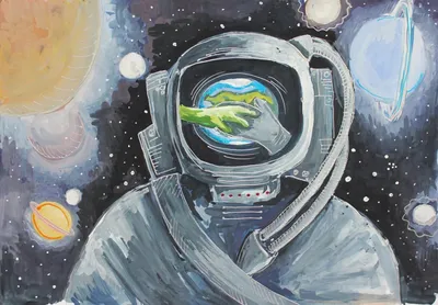 Рисунки космоса для срисовки (63 фото) 🔥 Прикольные картинки и юмор