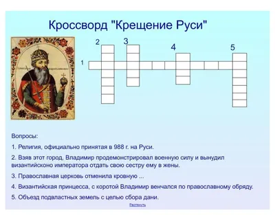 Крещение Руси: Загадки и мифы