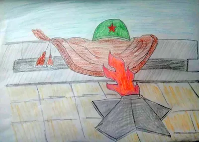 Лучшие детские рисунки на тему войны и победы «Яркими красками мая дети  рисуют победу». Размещено в разделе Детские рисунки | rosim.ru -  Официальный сайт