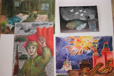 Рисунок на тему война глазами детей, рисунки на военную тематику,  нарисовать войну поэтапно, рисунки детей солдатам на Украину в поддержку:  праздник Победы рисунки, танки в бою, воздушный бой, бой на море. лёгкие