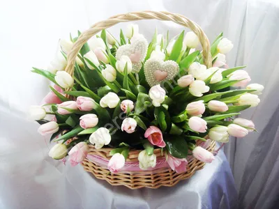 Тюльпаны белые на 8 марта — купить в Екатеринбурге