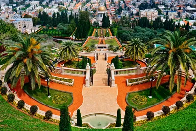 Бахайские сады, отзыв от Anna_08 – \"Бахайские сады - самая популярная  достопримечательность Хайфы\", Хайфа, Израиль, Апрель 2023