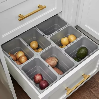 Хранение на кухне: лучшие идеи для дома, как организовать систему хранения  вещей и сковородок в шкафах для начинающих, 115 фото