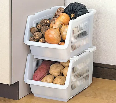 Прочная корзина для хранения фруктов, овощей, органайзер для кухни |  AliExpress