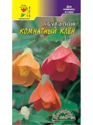 Абутилон Комнатный Клен (0,05 г), 2 пакета Цветущий сад 185021388 купить в  интернет-магазине Wildberries