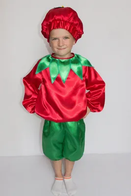 Карнавальный костюм Помидора на утренник для мальчика 3-6 лет - в  интернет-магазине Styleopt.com