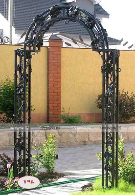 Кованые арки фото цена | Каталог металлических садовых арок на заказ 2024  :: «СТУДИЯ КОВКИ'MD»