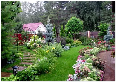 Дизайн садового участка: планирование, стиль, фото лучших идей