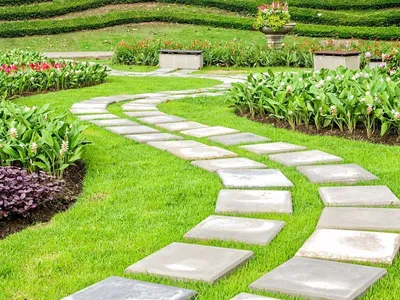 16 идей, из чего можно сделать красивую и практичную садовую дорожку |  Дизайн участка (Огород.ru)