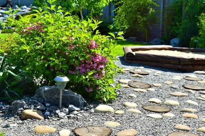 19 модных типов оформления садовых дорожек из натурального камня —  Roomble.com