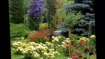 Оформление сада своими руками и создаем красивые уголки сада - YouTube