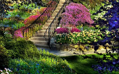 20 самых красивых садов Европы (фото) | Идеи посадки растений, Сады  английских загородных домов, Греческий сад