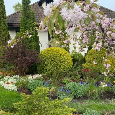 Красивый сад в центре города Стоковое Изображение - изображение  насчитывающей соединено, франциско: 190160979