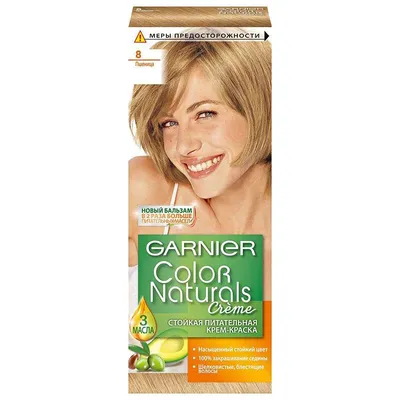 Купить краска для волос Garnier Color Naturals 8.0 Пшеница 110 мл, цены на  Мегамаркет | Артикул: 100000581656