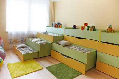 Кровати для детского сада: материалы, виды и требования к безопасности -  фабрика Эко-Массив