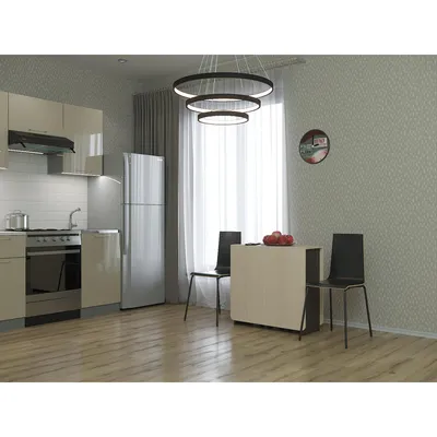 Набор мебели для кухни Геометрия Ваниль/Дуб венге 3181, Ваниль/Венге, СВ  Мебель (Россия)