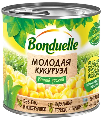 Кукуруза Bonduelle молодая сладкая, 170г - купить с доставкой в Геленджике  в Перекрёстке