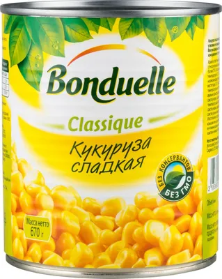Молодая кукуруза BONDUELLE – купить онлайн, каталог товаров с ценами  интернет-магазина Лента | Москва, Санкт-Петербург, Россия