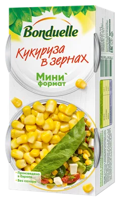 Кукуруза консервированная Bonduelle сладкая 150г ж/б из раздела Овощные  консервы