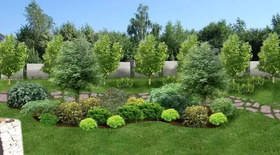 Плодовый сад в ландшафтном дизайне | Статьи для садоводов