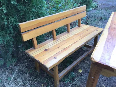 Скамейки из дерева для дачи и сада купить по низкой цене в HiTSAD.RU