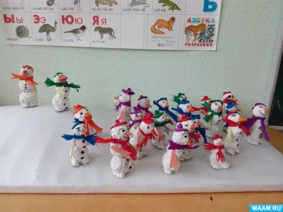В детском саду \"Радуга\" прошло необычное занятие по лепке - Департамент  образования Тазовского района