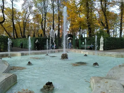 Летний сад в Санкт-Петербурге в …» — создано в Шедевруме