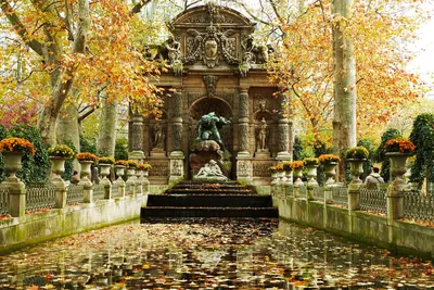 Париж, Люксембургский сад 1080 HD - YouTube