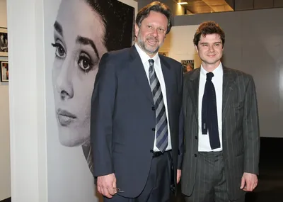 Gregory Peck 100 - Audrey Hepburn's sons Luca Dotti and Sean Ferrer on far  left and far right, with Cecilia Peck Voll and Anthony Peck, at the Rome  Film Festival screening of